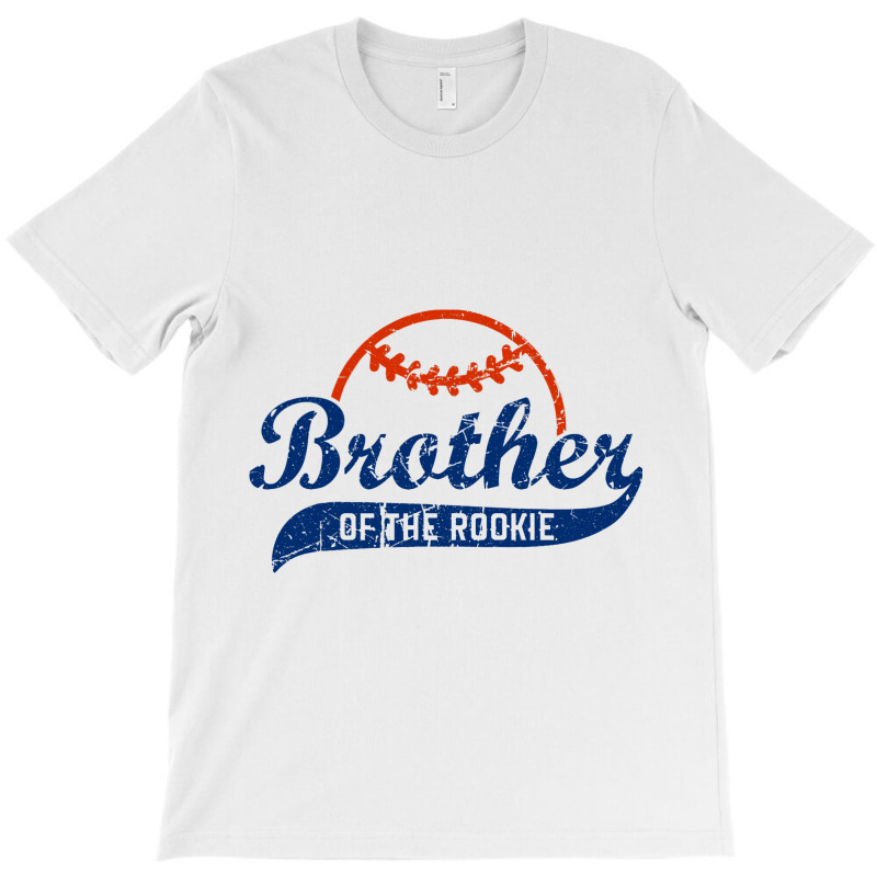 Funny Vintage Baseball Brother Of The Rookie T-shirt. By Artistshot