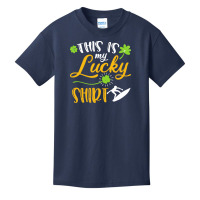 Surfing St Patricks Day T  Shirt Surfing This Is My Lucky Shirt St Pat Basic Youth T-shirt | Artistshot