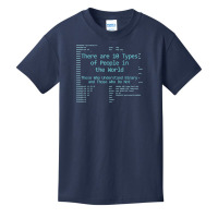 10 Types Of People In The World, Understand Binary Assembly Basic Youth T-shirt | Artistshot