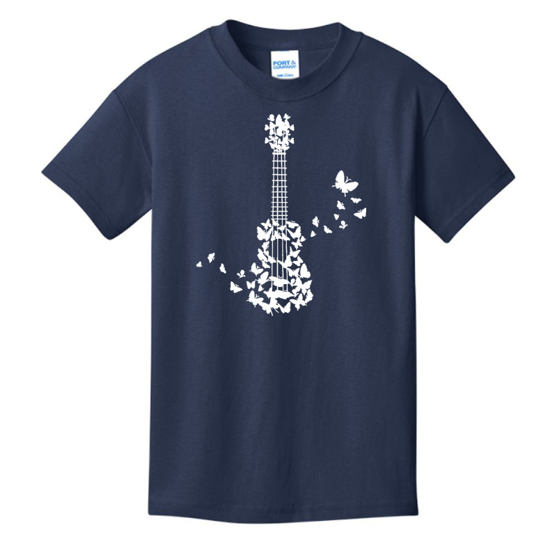 Ukulele Gift T  Shirt A Four String Ukulele Instrument With Beautiful Basic Youth T-shirt by gregory28208 | Artistshot