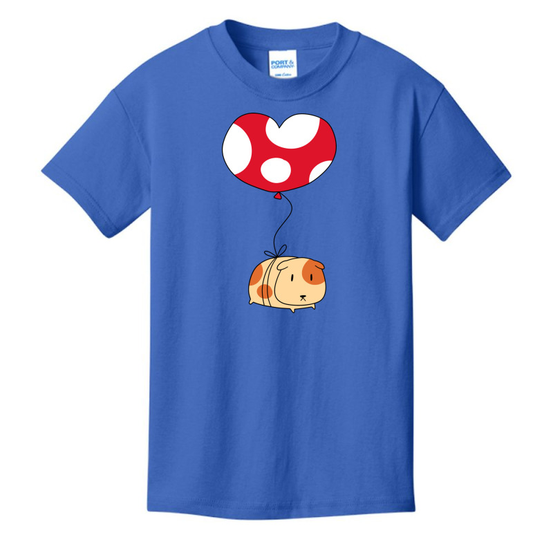 Heart Balloon Guinea Pig Basic Youth T-shirt | Artistshot