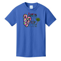 Life Is Better İn Flip Flops Basic Youth T-shirt | Artistshot