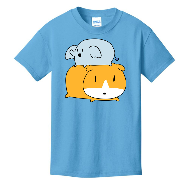 Little Elephant And Guinea Pig Basic Youth T-shirt | Artistshot