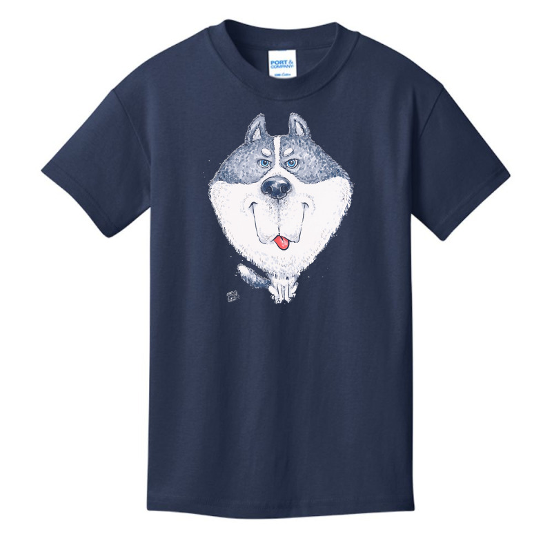 Husky T  Shirt Siberian Husky Dog T  Shirt Basic Youth T-shirt by briocherepair | Artistshot