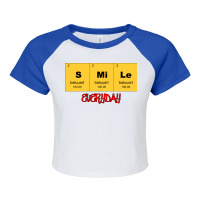 Smile Raglan Crop Top | Artistshot