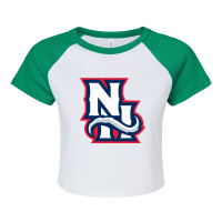 New Hampshire Fisher Cats1 Vectorized Raglan Crop Top | Artistshot