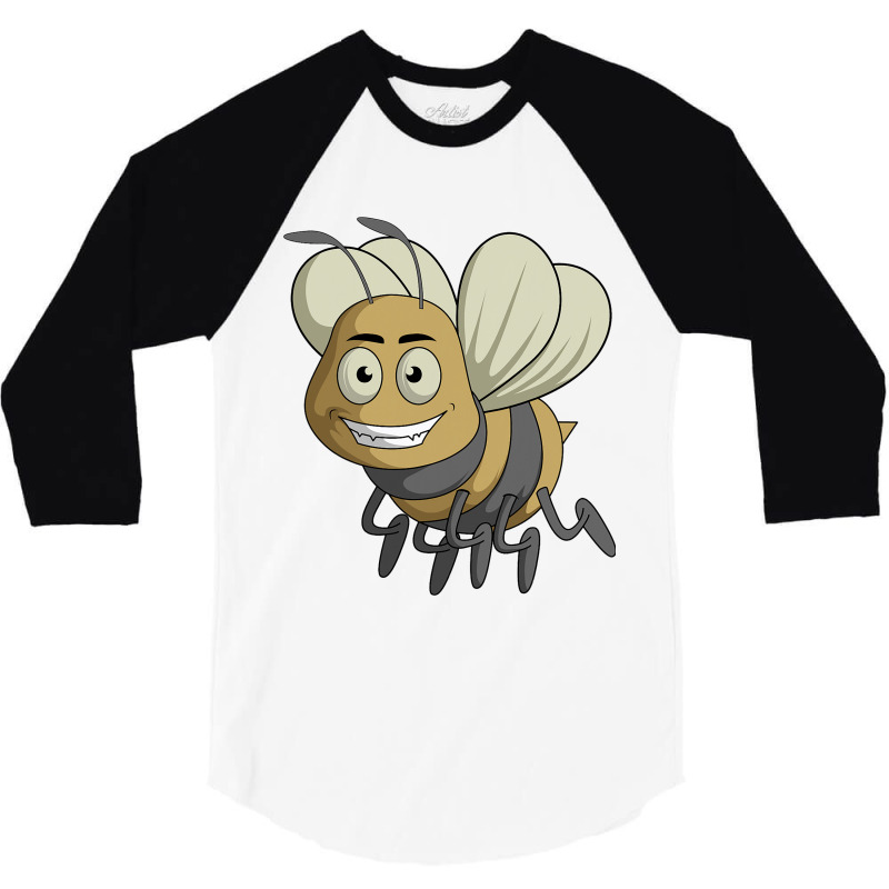 Funny Gothic Bee And Bugs Insect Entomologist Beek 3/4 Sleeve Shirt | Artistshot