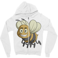 Funny Gothic Bee And Bugs Insect Entomologist Beek Zipper Hoodie | Artistshot