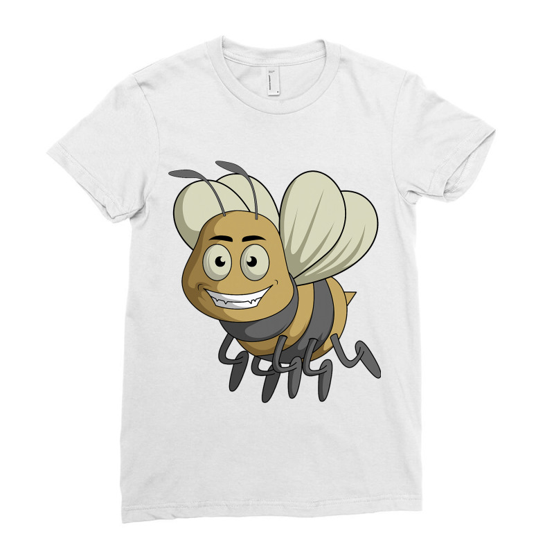 Funny Gothic Bee And Bugs Insect Entomologist Beek Ladies Fitted T-shirt | Artistshot