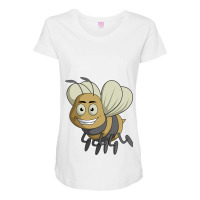 Funny Gothic Bee And Bugs Insect Entomologist Beek Maternity Scoop Neck T-shirt | Artistshot