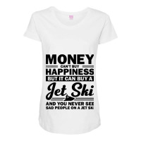 Funny Jet Ski Gift For Water Sport Lover Ski Rider Maternity Scoop Neck T-shirt | Artistshot