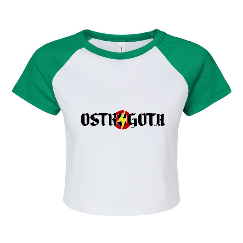 Ostrogoths Raglan Crop Top | Artistshot