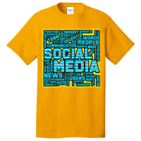 Funny Social Media Influencer Blogger Gift Basic T-shirt | Artistshot