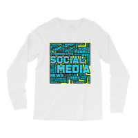 Funny Social Media Influencer Blogger Gift Long Sleeve Shirts | Artistshot