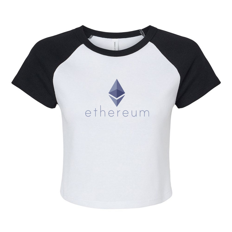 Investing Coin Market Raglan Crop Top by apolitery | Artistshot