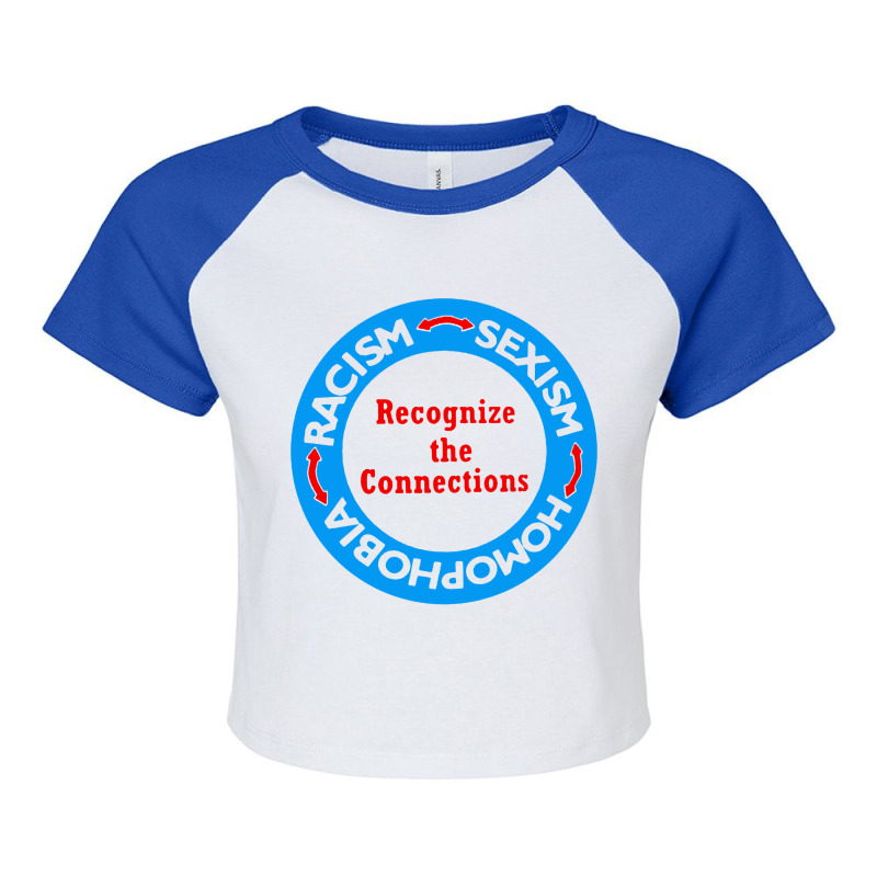 Racism   Sexism   Homophobia Raglan Crop Top by Camaro | Artistshot