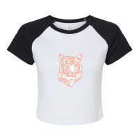 Lion Wild Animal Raglan Crop Top | Artistshot