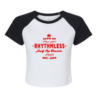 Funny Lindy Hop Dancers Raglan Crop Top | Artistshot