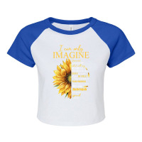 I Only Can Imagine Faith Christian Catholic Jesus God Lover Raglan Crop Top | Artistshot