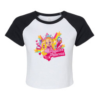 Love Diana Popstar Princess T Shirt Raglan Crop Top | Artistshot