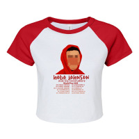 Hobo Johnson & The Lovemakers World Tour 2022 Back Raglan Crop Top | Artistshot