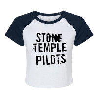 Stone Temple Pilot Raglan Crop Top | Artistshot