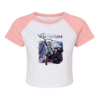 The Legend Of Vox Machina Vex And Vax Forest Scene Raglan Crop Top | Artistshot