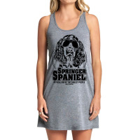 Funny Springer Spaniel Coolest People Dog Saying D Tank Dress | Artistshot