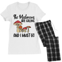 Hunting Season Funny Morels Mushroom Hunter Graphi Women's Pajamas Set | Artistshot