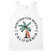 Huntington California Beach Surf Summer Vacation Tank Top | Artistshot