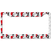 Funny Santa American Akita Christmas Dog Mom Dog License Plate Frame | Artistshot