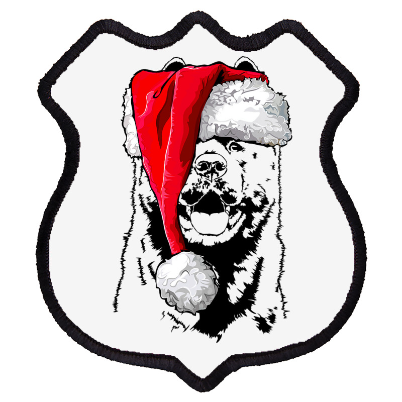 Funny Santa American Akita Christmas Dog Mom Dog Shield Patch | Artistshot