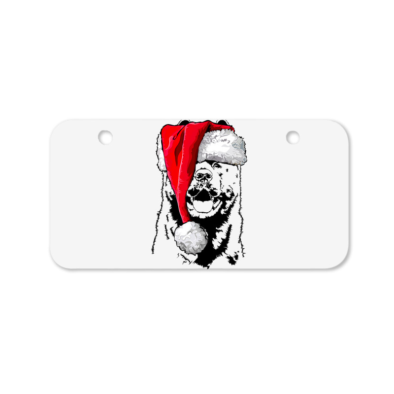 Funny Santa American Akita Christmas Dog Mom Dog Bicycle License Plate | Artistshot