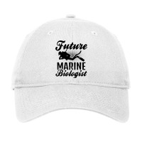 Future Biologist Design Marine Biology Adjustable Cap | Artistshot