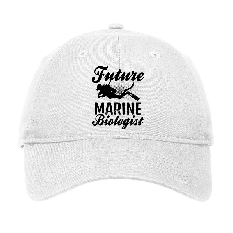 Future Biologist Design Marine Biology Adjustable Cap | Artistshot