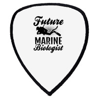 Future Biologist Design Marine Biology Shield S Patch | Artistshot