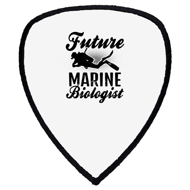 Future Biologist Design Marine Biology Shield S Patch | Artistshot