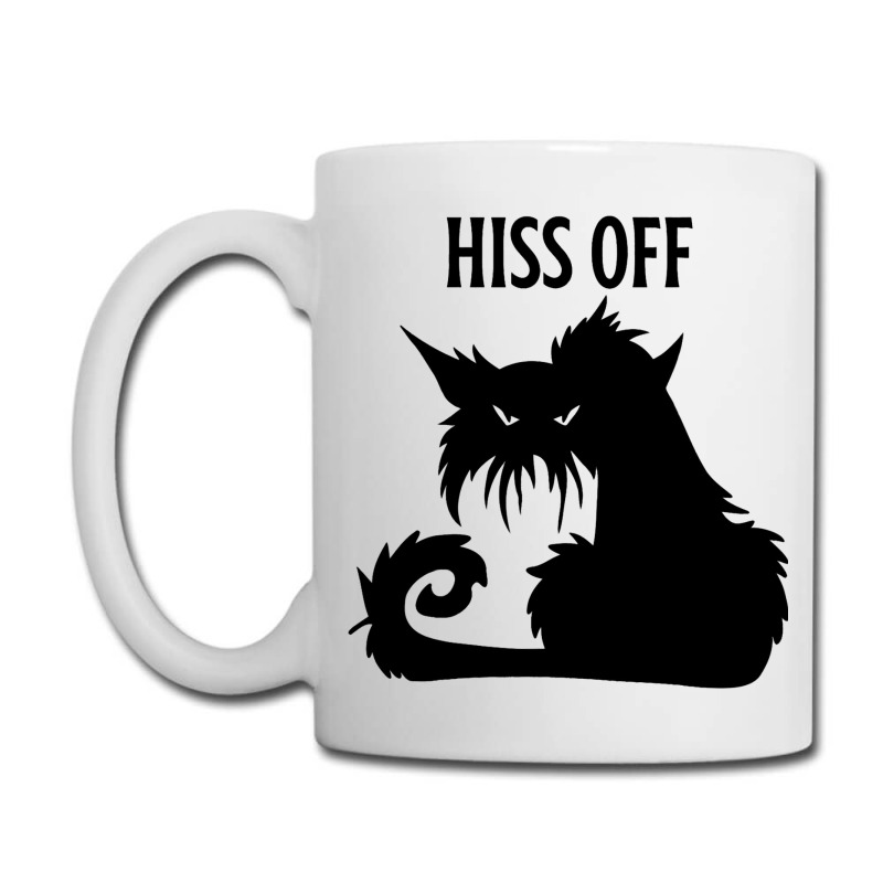 Hiss Off Black Cat Its Fine Im Fine Everythings Is Coffee Mug | Artistshot