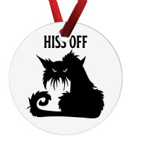 Hiss Off Black Cat Its Fine Im Fine Everythings Is Ornament | Artistshot