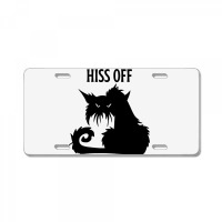 Hiss Off Black Cat Its Fine Im Fine Everythings Is License Plate | Artistshot