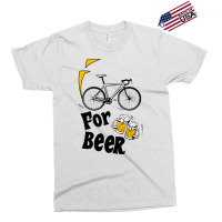 I Ride A Road Bike For Beer Racing Bike Exclusive T-shirt | Artistshot