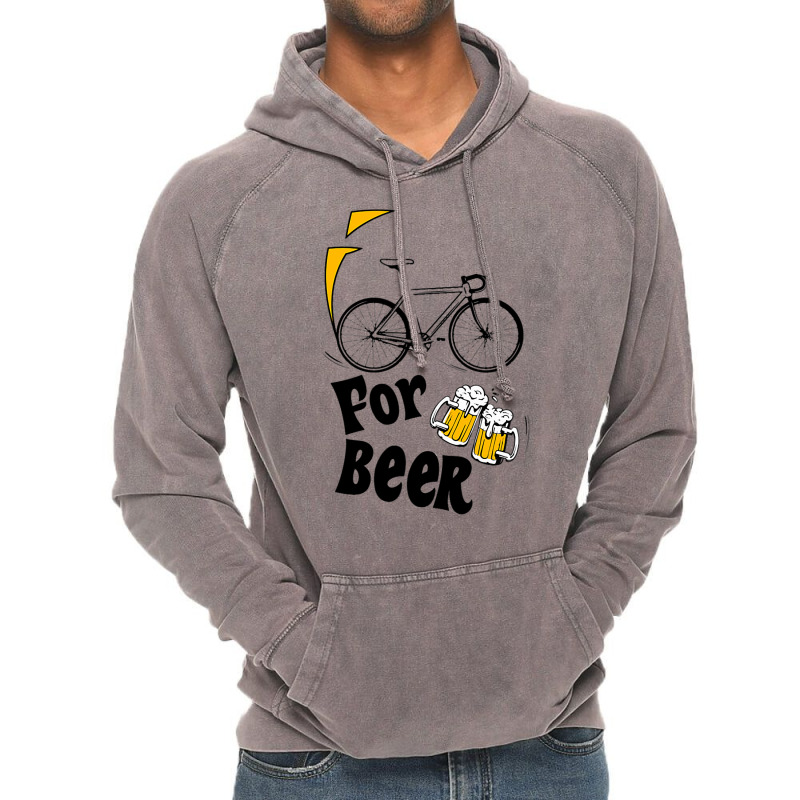 I Ride A Road Bike For Beer Racing Bike Vintage Hoodie by LARRYGONZALEZ | Artistshot