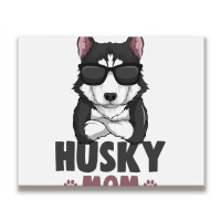 Husky Mom Dog Girls Women 3 Metal Print Horizontal | Artistshot