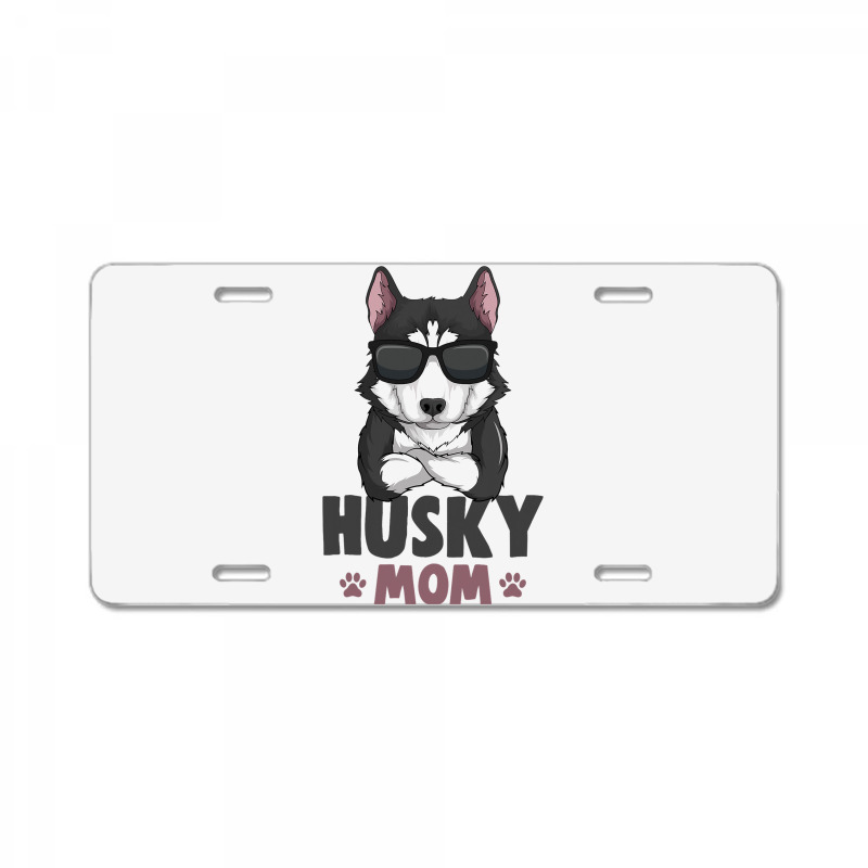 Husky Mom Dog Girls Women 3 License Plate | Artistshot