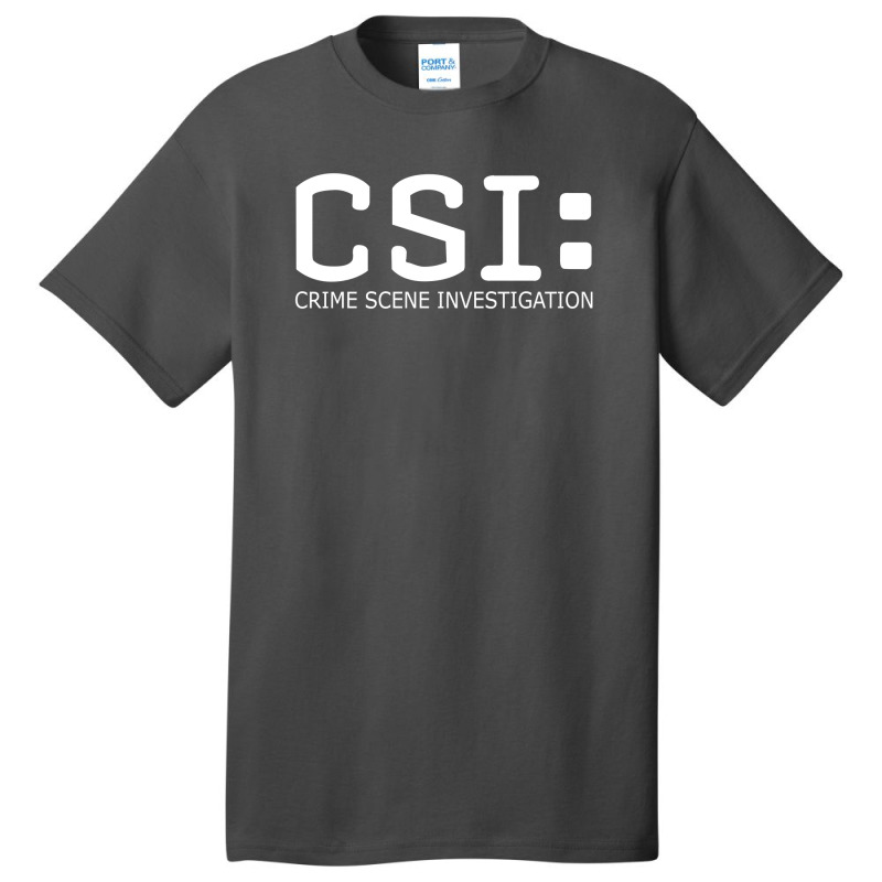 Csi Investigation Basic T-shirt by TheCreativeArt89 | Artistshot