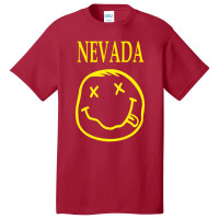 Smile Face Nevada Funny Basic T-shirt | Artistshot