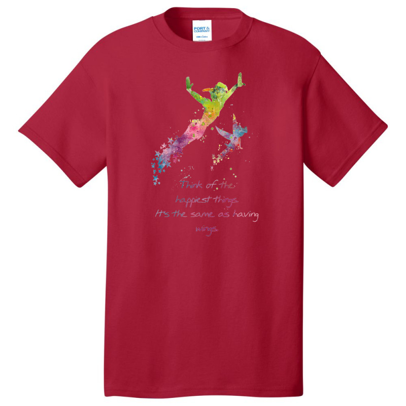 Think Of The Happiest Things Basic T-shirt | Artistshot