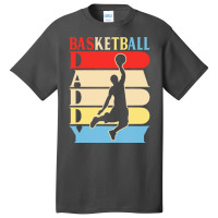 Basketball Daddy Gift Ideas T  Shirtbasketball Daddy Funny Daddy Gifts Basic T-shirt | Artistshot