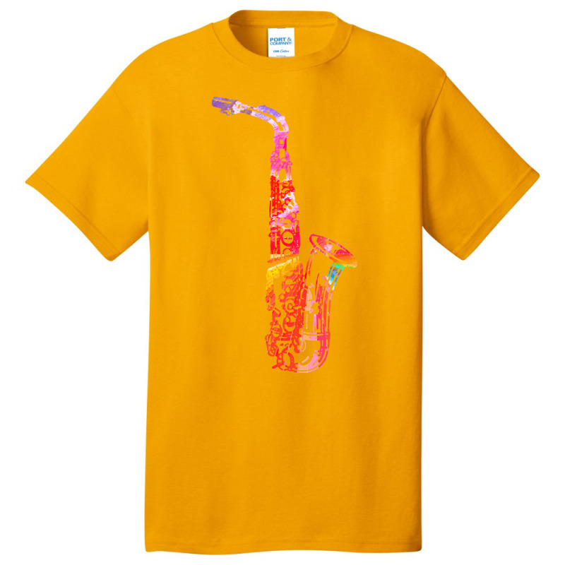 Saxophone Instrument T  Shirtsaxophone Instrument Saxo Lover Gift For Basic T-shirt by greenholttroy502 | Artistshot