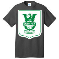 Eiteun Olimpija Ljubljana Basic T-shirt | Artistshot